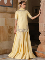 • Clothing: Embroidered/Printed suit for women - Made of best quality fabric - lawn or linen or chiffon - pure silk - Available at Najma Designs & Co. • Jewelry: Gold - plated stud earrings for