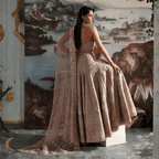• Clothing: Embroidered/Printed suit for women - Made of best quality fabric - lawn or linen or chiffon - pure silk - Available at Najma Designs & Co. • Jewelry: Gold - plated stud earrings for