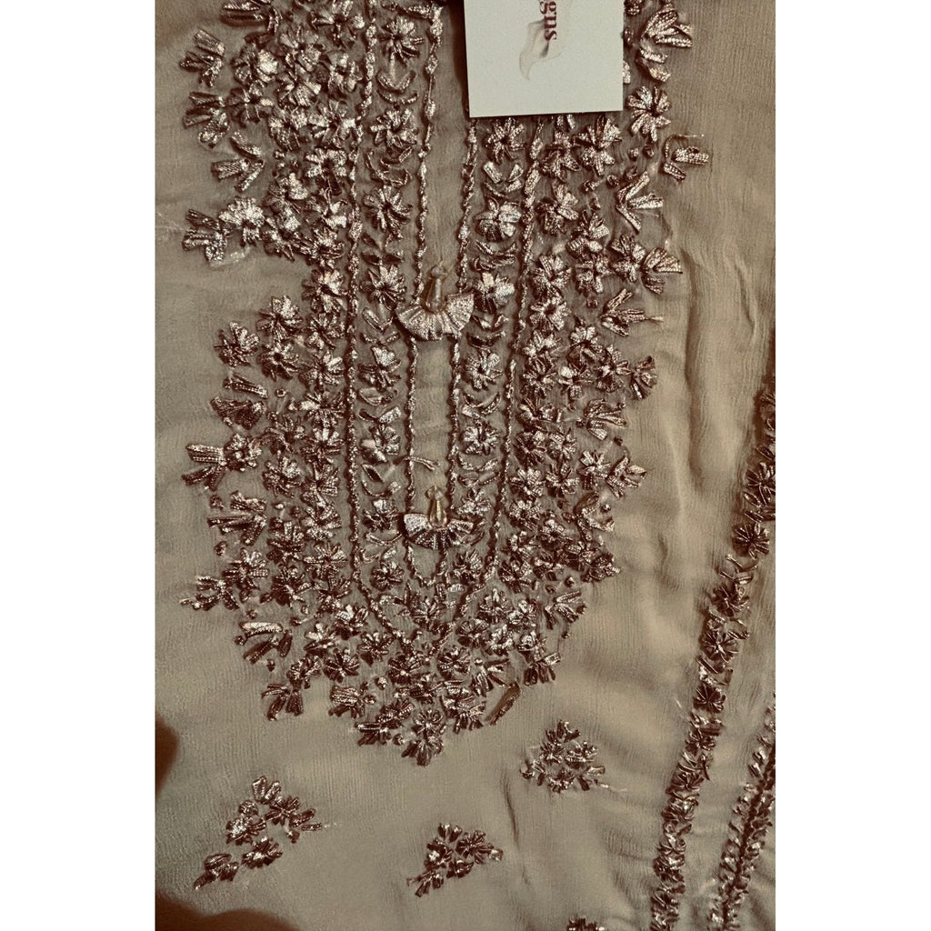 close up of handwork 