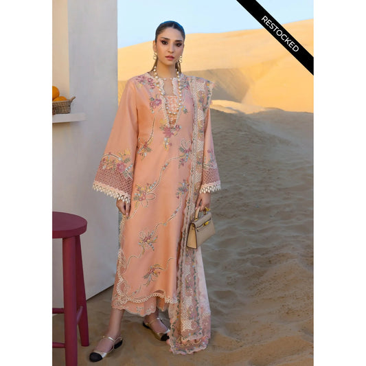 • Clothing: Embroidered/Printed suit for women - Made of best quality fabric - lawn or linen or chiffon - pure silk - Available at Najma Designs & Co. • Jewelry: Gold - plated stud earrings for