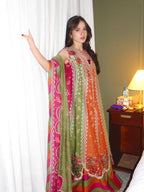 • Clothing: Embroidered/Printed suit for women - Made of best quality fabric - lawn or linen or chiffon - pure silk - Available at Najma Designs & Co. • Jewelry: Gold - plated stud earrings for