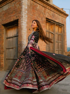 • Clothing: Embroidered/Printed suit for women - Made of best quality fabric - lawn or linen or chiffon - pure silk - Available at Najma Designs & Co. • Jewelry: Gold - plated stud earrings for