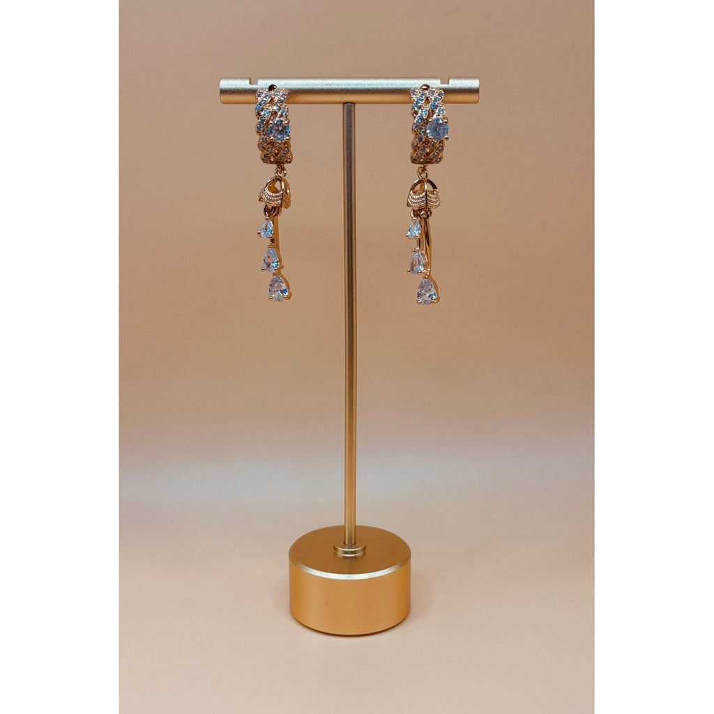 Dangling Crystals Earring