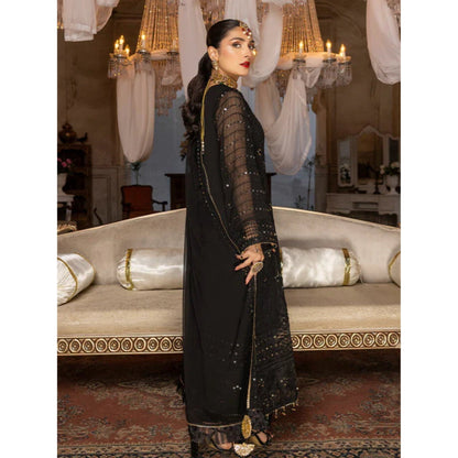 Delicate - Embroidered Chiffon 3Pc Suit - NajmaDesigns & Co.