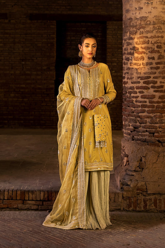 • Clothing: Embroidered/Printed suit for women - Made of best quality fabric - lawn or linen or chiffon - pure silk - Available at Najma Designs & Co. • Jewelry: Gold - plated stud earrings for