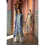 • Clothing: Embroidered/Printed suit for women - Made of best quality fabric - lawn or linen or chiffon - pure silk - Available at Najma Designs & Co. • Jewelry: Gold - plated stud earrings for