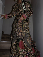 • Clothing: Embroidered/Printed suit for women - Made of best quality fabric - lawn or linen or chiffon - pure silk - Available at Najma Designs & Co. • Jewelry: Gold - plated stud earrings for