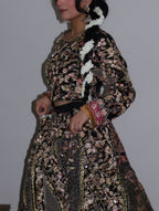 • Clothing: Embroidered/Printed suit for women - Made of best quality fabric - lawn or linen or chiffon - pure silk - Available at Najma Designs & Co. • Jewelry: Gold - plated stud earrings for