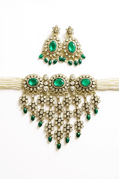 • Clothing: Embroidered/Printed suit for women - Made of best quality fabric - lawn or linen or chiffon - pure silk - Available at Najma Designs & Co. • Jewelry: Gold - plated stud earrings for