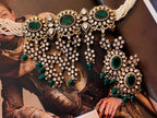 • Clothing: Embroidered/Printed suit for women - Made of best quality fabric - lawn or linen or chiffon - pure silk - Available at Najma Designs & Co. • Jewelry: Gold - plated stud earrings for