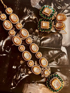 • Clothing: Embroidered/Printed suit for women - Made of best quality fabric - lawn or linen or chiffon - pure silk - Available at Najma Designs & Co. • Jewelry: Gold - plated stud earrings for