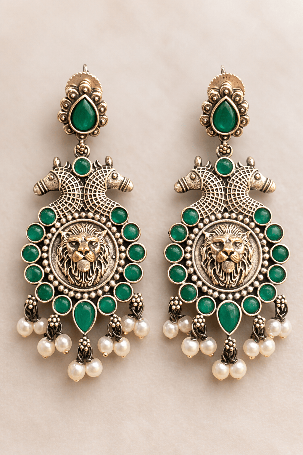 • Clothing: Embroidered/Printed suit for women - Made of best quality fabric - lawn or linen or chiffon - pure silk - Available at Najma Designs & Co. • Jewelry: Gold - plated stud earrings for