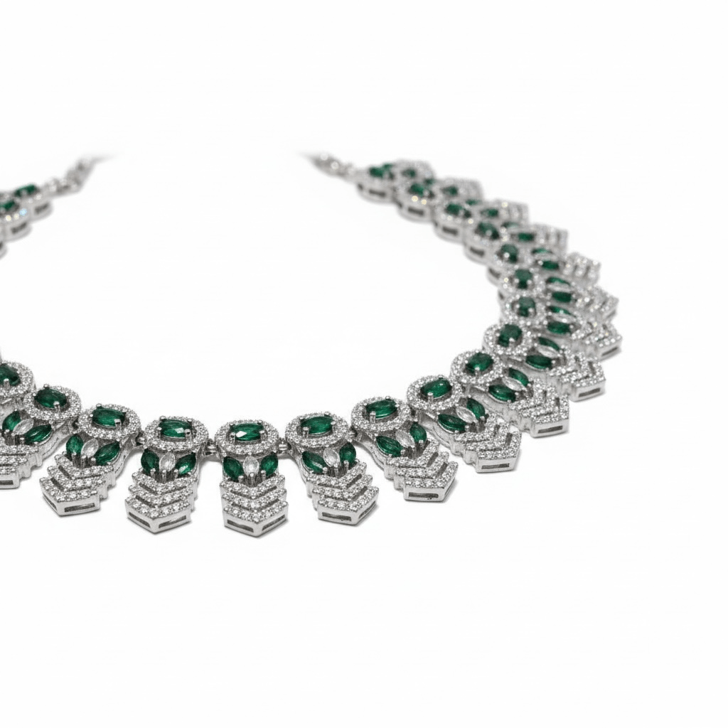 • Clothing: Embroidered/Printed suit for women - Made of best quality fabric - lawn or linen or chiffon - pure silk - Available at Najma Designs & Co. • Jewelry: Gold - plated stud earrings for