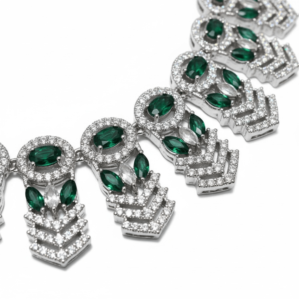 • Clothing: Embroidered/Printed suit for women - Made of best quality fabric - lawn or linen or chiffon - pure silk - Available at Najma Designs & Co. • Jewelry: Gold - plated stud earrings for