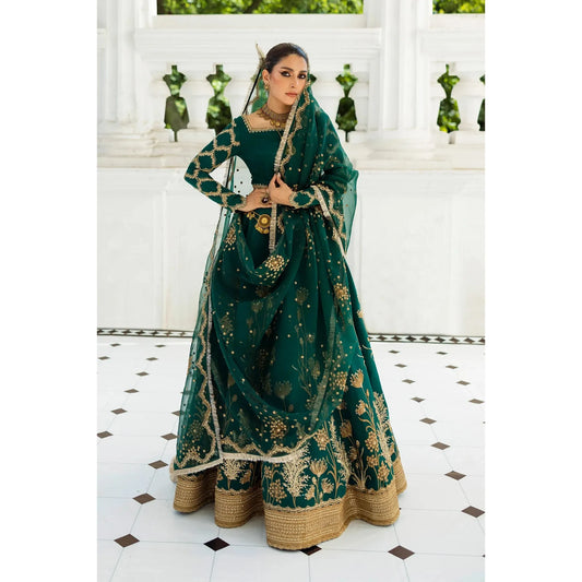 • Clothing: Embroidered/Printed suit for women - Made of best quality fabric - lawn or linen or chiffon - pure silk - Available at Najma Designs & Co. • Jewelry: Gold - plated stud earrings for
