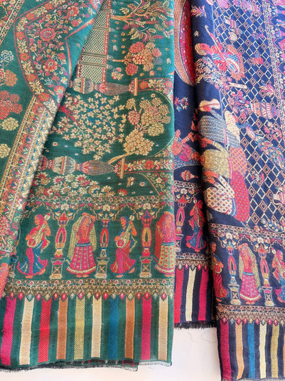 • Clothing: Embroidered/Printed suit for women - Made of best quality fabric - lawn or linen or chiffon - pure silk - Available at Najma Designs & Co. • Jewelry: Gold - plated stud earrings for