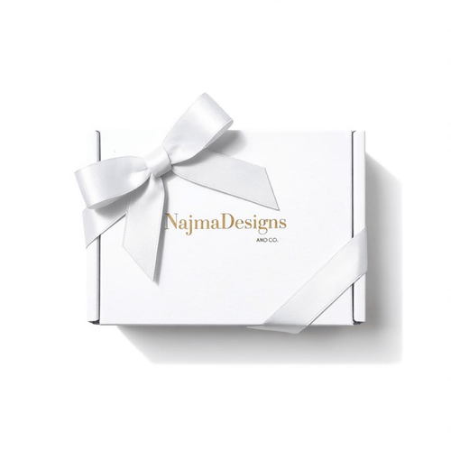 • Clothing: Embroidered/Printed suit for women - Made of best quality fabric - lawn or linen or chiffon - pure silk - Available at Najma Designs & Co. • Jewelry: Gold - plated stud earrings for
