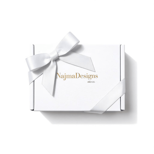 • Clothing: Embroidered/Printed suit for women - Made of best quality fabric - lawn or linen or chiffon - pure silk - Available at Najma Designs & Co. • Jewelry: Gold - plated stud earrings for