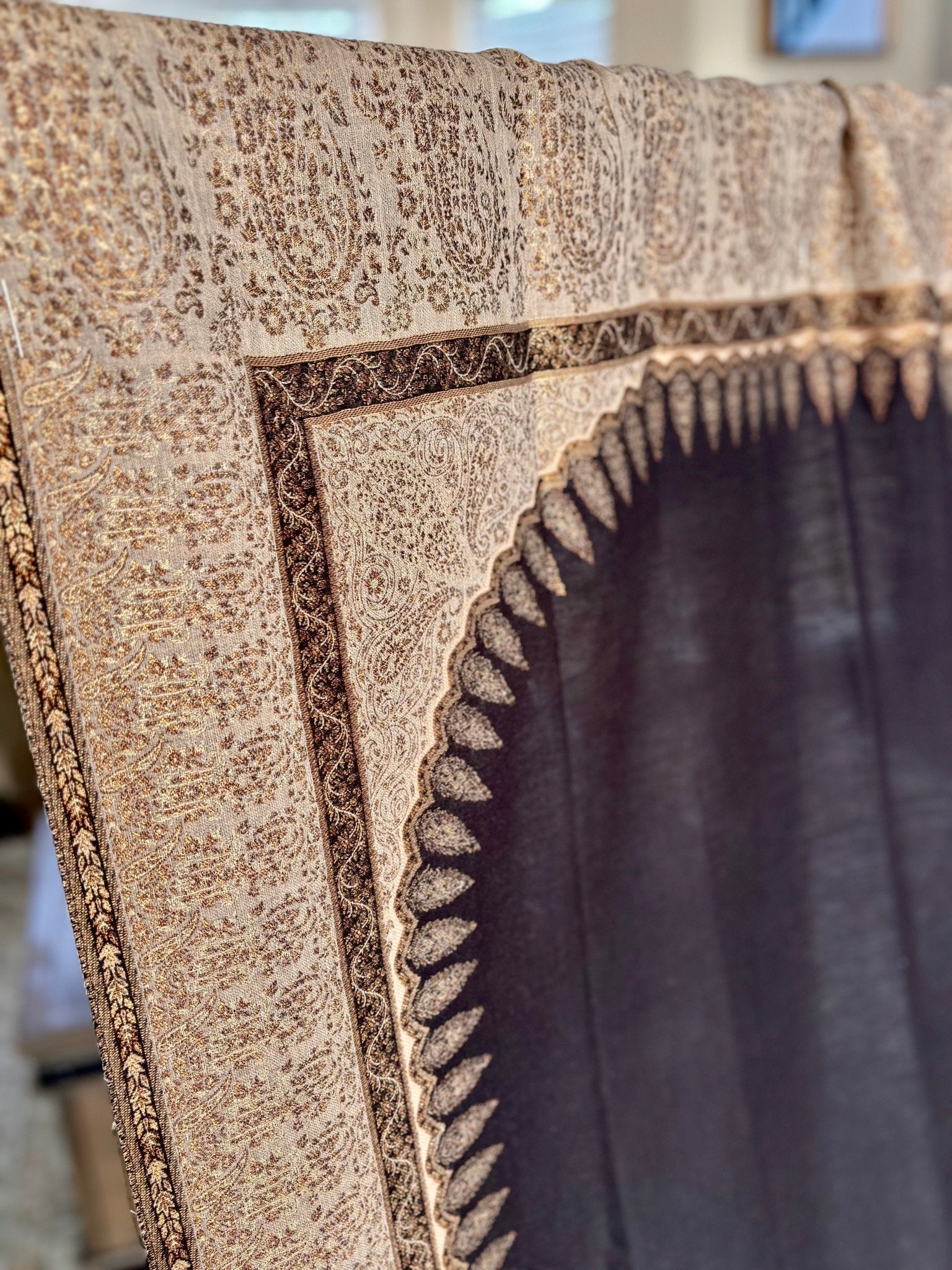 • Clothing: Embroidered/Printed suit for women - Made of best quality fabric - lawn or linen or chiffon - pure silk - Available at Najma Designs & Co. • Jewelry: Gold - plated stud earrings for