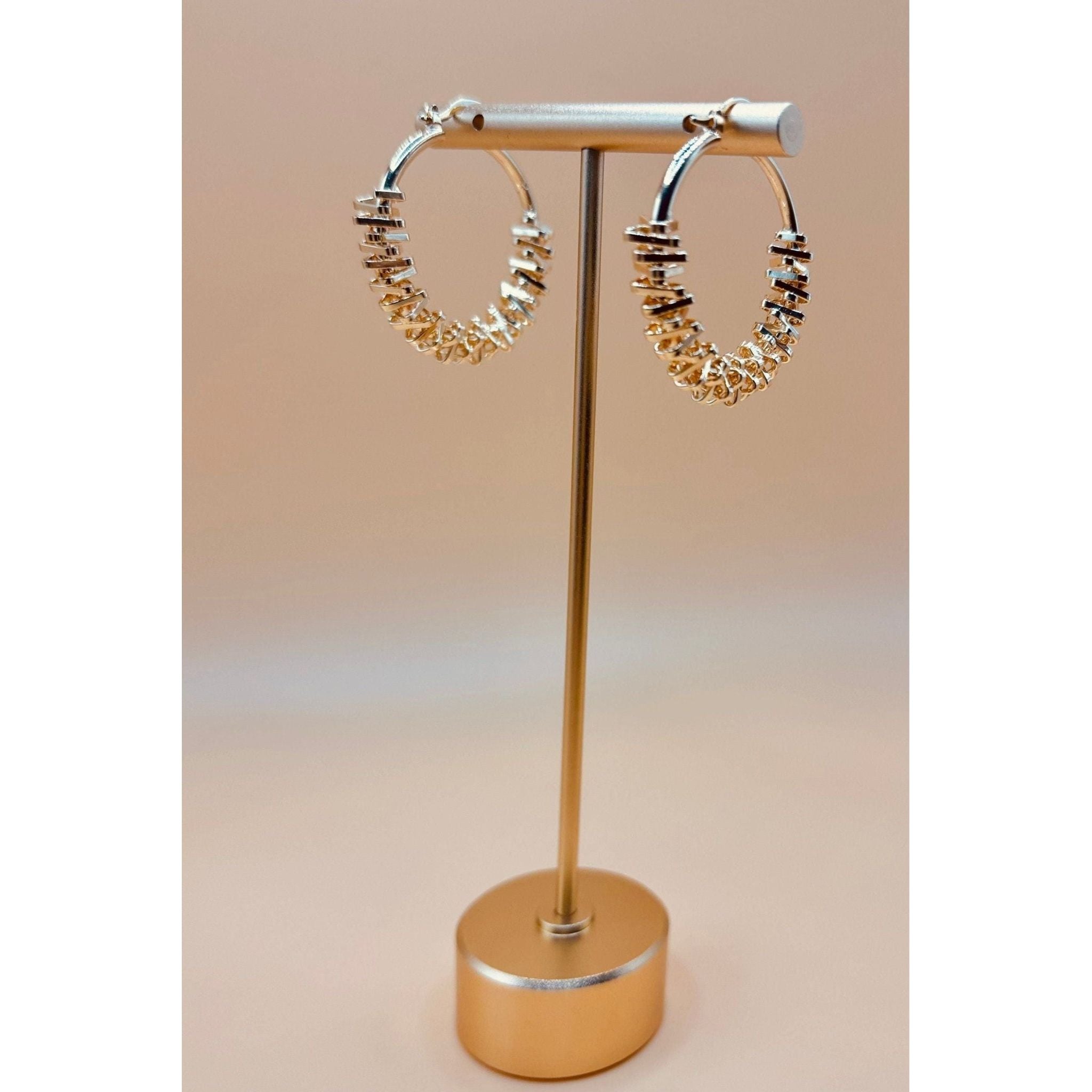 Golden Baliyan Earring