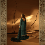 • Clothing: Embroidered/Printed suit for women - Made of best quality fabric - lawn or linen or chiffon - pure silk - Available at Najma Designs & Co. • Jewelry: Gold - plated stud earrings for