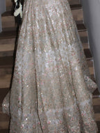 • Clothing: Embroidered/Printed suit for women - Made of best quality fabric - lawn or linen or chiffon- pure silk - Available at Najma Designs & Co. • Jewelry: Gold-plated stud earrings for