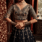 • Clothing: Embroidered/Printed suit for women - Made of best quality fabric - lawn or linen or chiffon - pure silk - Available at Najma Designs & Co. • Jewelry: Gold - plated stud earrings for