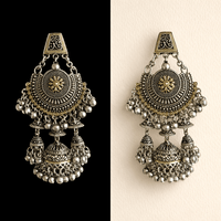 • Clothing: Embroidered/Printed suit for women - Made of best quality fabric - lawn or linen or chiffon - pure silk - Available at Najma Designs & Co. • Jewelry: Gold - plated stud earrings for