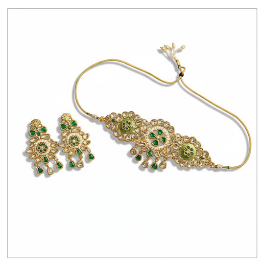 • Clothing: Embroidered/Printed suit for women - Made of best quality fabric - lawn or linen or chiffon - pure silk - Available at Najma Designs & Co. • Jewelry: Gold - plated stud earrings for