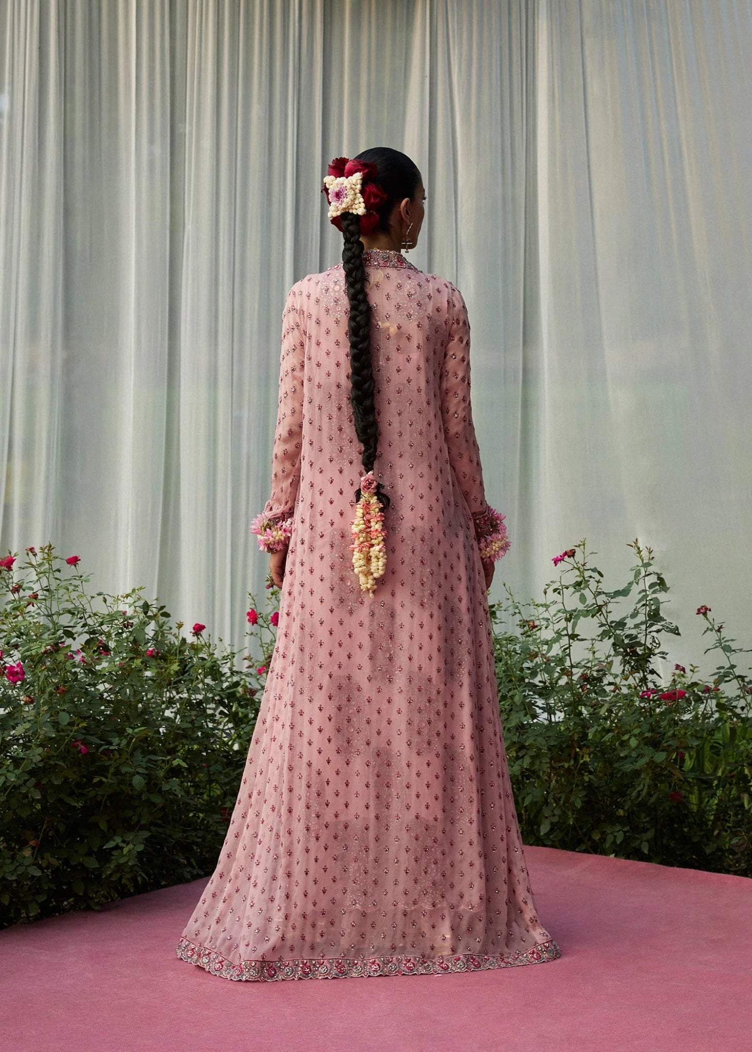 • Clothing: Embroidered/Printed suit for women - Made of best quality fabric - lawn or linen or chiffon - pure silk - Available at Najma Designs & Co. • Jewelry: Gold - plated stud earrings for