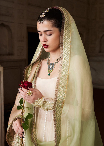 • Clothing: Embroidered/Printed suit for women - Made of best quality fabric - lawn or linen or chiffon - pure silk - Available at Najma Designs & Co. • Jewelry: Gold - plated stud earrings for