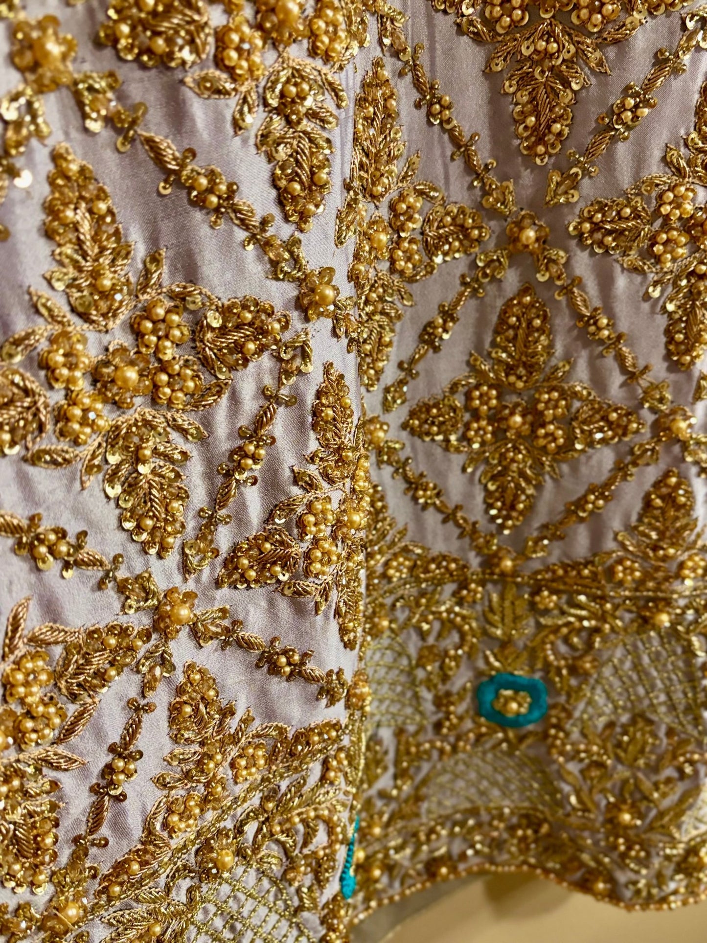 • Clothing: Embroidered/Printed suit for women - Made of best quality fabric - lawn or linen or chiffon - pure silk - Available at Najma Designs & Co. • Jewelry: Gold - plated stud earrings for