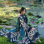 • Clothing: Embroidered/Printed suit for women - Made of best quality fabric - lawn or linen or chiffon - pure silk - Available at Najma Designs & Co. • Jewelry: Gold - plated stud earrings for