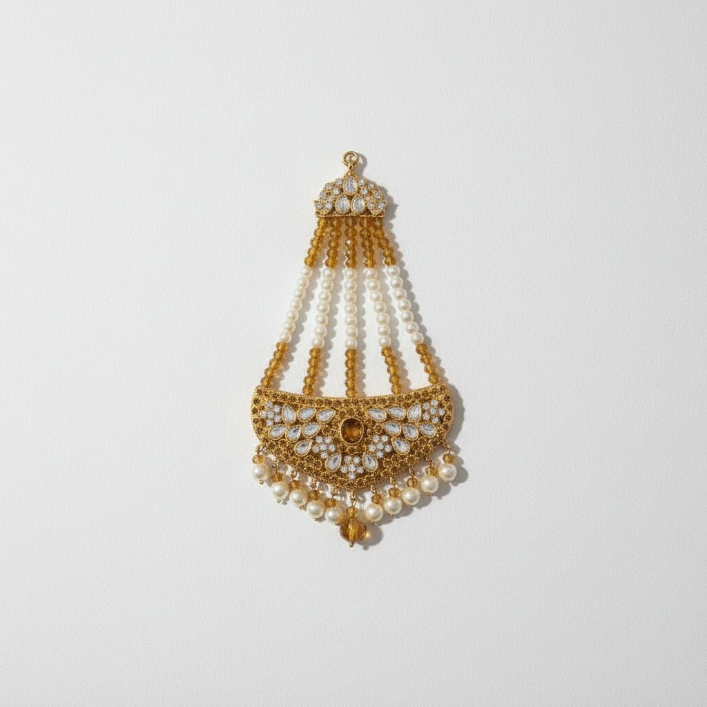 • Clothing: Embroidered/Printed suit for women - Made of best quality fabric - lawn or linen or chiffon - pure silk - Available at Najma Designs & Co. • Jewelry: Gold - plated stud earrings for