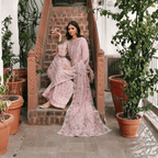 • Clothing: Embroidered/Printed suit for women - Made of best quality fabric - lawn or linen or chiffon - pure silk - Available at Najma Designs & Co. • Jewelry: Gold - plated stud earrings for