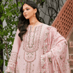 • Clothing: Embroidered/Printed suit for women - Made of best quality fabric - lawn or linen or chiffon - pure silk - Available at Najma Designs & Co. • Jewelry: Gold - plated stud earrings for