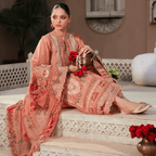 • Clothing: Embroidered/Printed suit for women - Made of best quality fabric - lawn or linen or chiffon - pure silk - Available at Najma Designs & Co. • Jewelry: Gold - plated stud earrings for