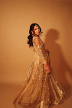 • Clothing: Embroidered/Printed suit for women - Made of best quality fabric - lawn or linen or chiffon- pure silk - Available at Najma Designs & Co. • Jewelry: Gold-plated stud earrings for