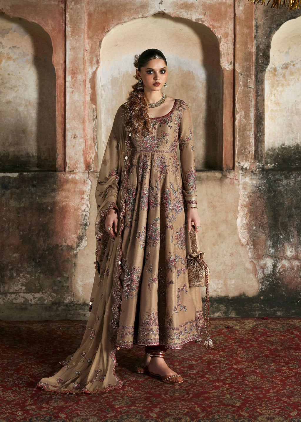 • Clothing: Embroidered/Printed suit for women - Made of best quality fabric - lawn or linen or chiffon - pure silk - Available at Najma Designs & Co. • Jewelry: Gold - plated stud earrings for