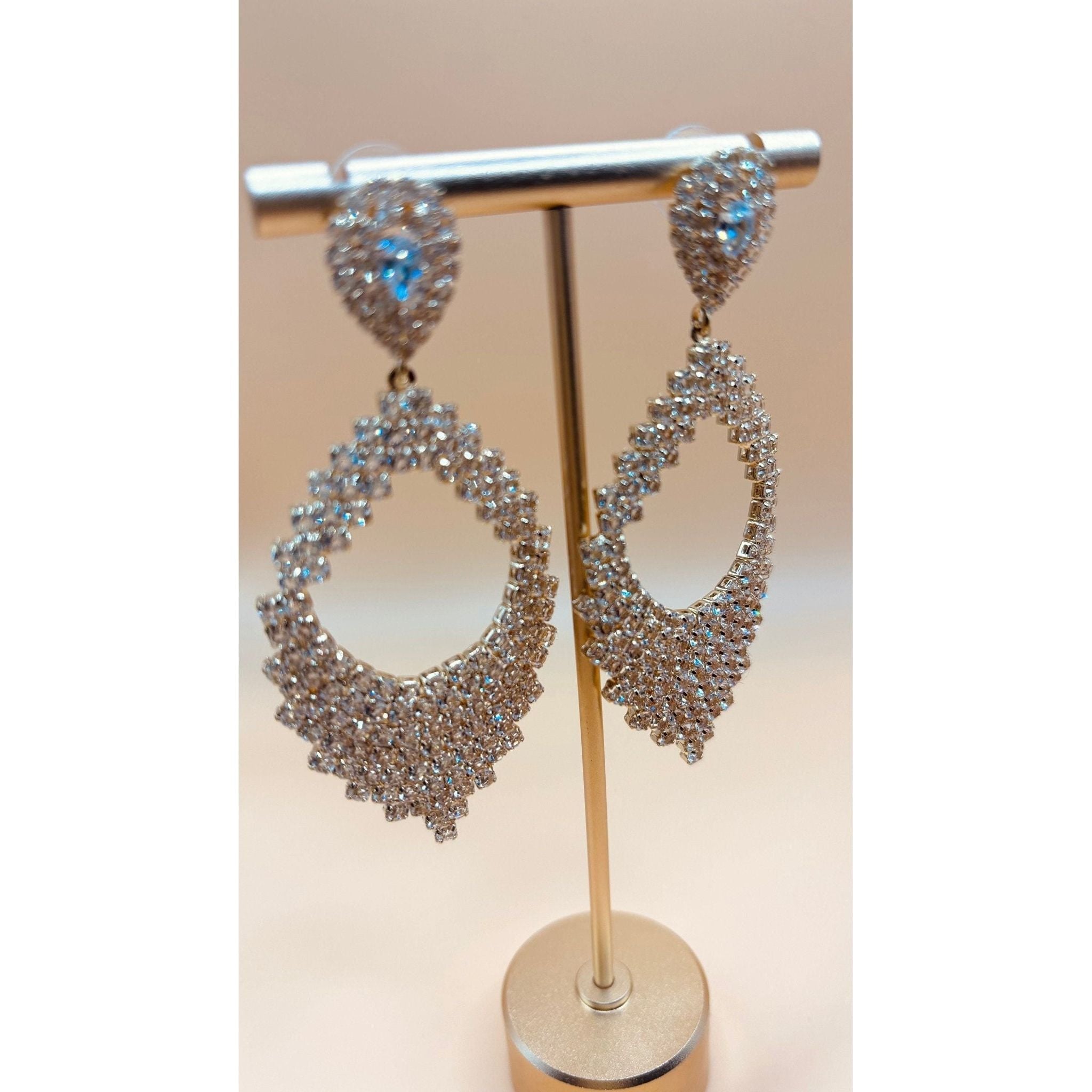  earrings are designed to stand out at any formal event