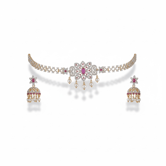 • Clothing: Embroidered/Printed suit for women - Made of best quality fabric - lawn or linen or chiffon - pure silk - Available at Najma Designs & Co. • Jewelry: Gold - plated stud earrings for