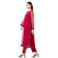 Details:
Dyed Embroidered Front, Dyed Back, Embroidered Full Sleeves, Embroidered Neckline
Shirt Fabric: Pk Rawsilk
Bottom Fabric: Pk Rawsilk