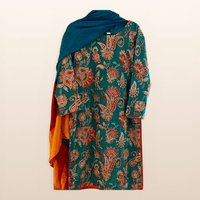 • Clothing: Embroidered/Printed suit for women - Made of best quality fabric - lawn or linen or chiffon - pure silk - Available at Najma Designs & Co. • Jewelry: Gold - plated stud earrings for