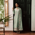 • Clothing: Embroidered/Printed suit for women - Made of best quality fabric - lawn or linen or chiffon - pure silk - Available at Najma Designs & Co. • Jewelry: Gold - plated stud earrings for