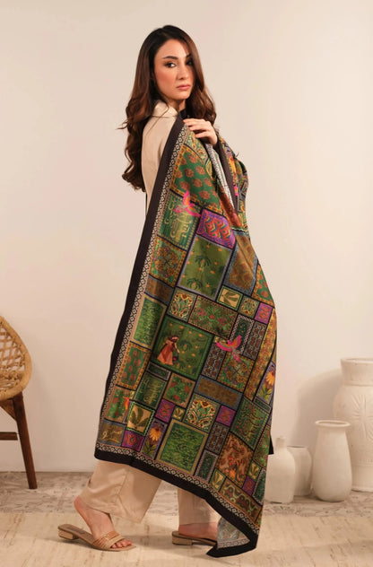 Mumkin (Possibility) Odhni| Manto - NajmaDesigns & Co.