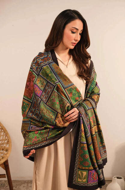 Mumkin (Possibility) Odhni| Manto - NajmaDesigns & Co.