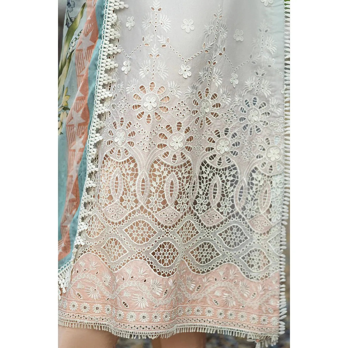 • Clothing: Embroidered/Printed suit for women - Made of best quality fabric - lawn or linen or chiffon - pure silk - Available at Najma Designs & Co. • Jewelry: Gold - plated stud earrings for