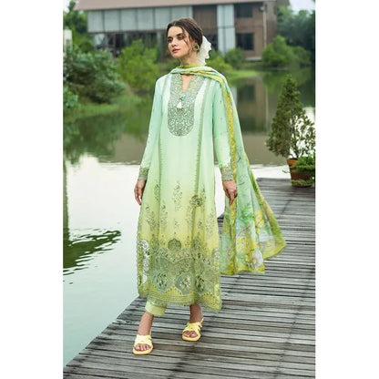 • Clothing: Embroidered/Printed suit for women - Made of best quality fabric - lawn or linen or chiffon - pure silk - Available at Najma Designs & Co. • Jewelry: Gold - plated stud earrings for
