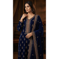 • Clothing: Embroidered/Printed suit for women - Made of best quality fabric - lawn or linen or chiffon - pure silk - Available at Najma Designs & Co. • Jewelry: Gold - plated stud earrings for