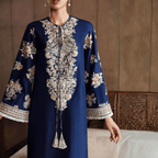 • Clothing: Embroidered/Printed suit for women - Made of best quality fabric - lawn or linen or chiffon - pure silk - Available at Najma Designs & Co. • Jewelry: Gold - plated stud earrings for